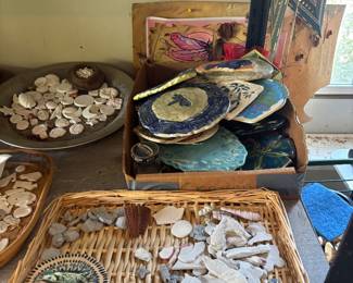 CERAMIC SCRAPS AND ART SUPPLIES