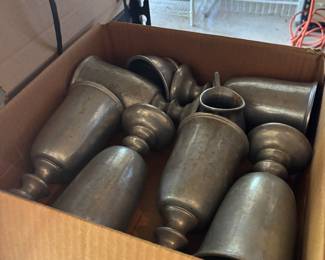pewter goblets 