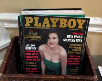 Playboy magazines