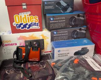 Monocular telescopes, digital Nikon Coolpix