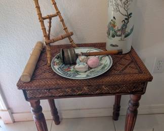 antique jewish script, end table and more