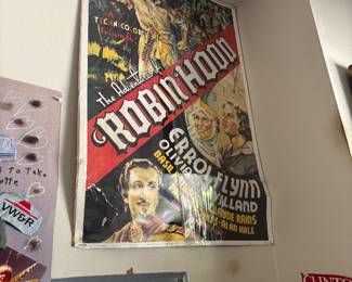 vintage poster reprint for the 1938 The Adventures of Robin Hood
