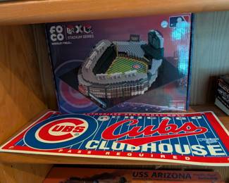 Cubs Wrigley Field model kit lego 