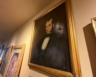 Oil on Canvas Portrait of a gentleman