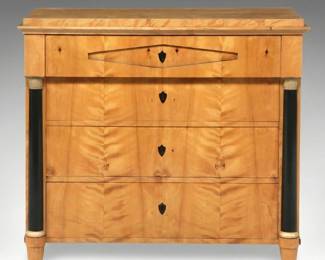 STUNNING Beidermeier Chest of Drawers - the finest!