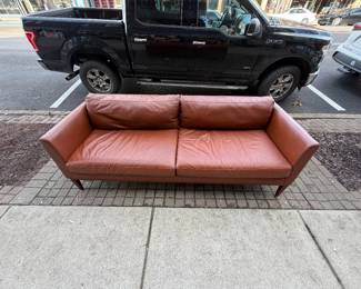 Fine Leather Sofa - 