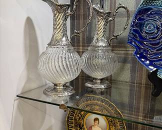 Antique Wine Decanters by Christofle - French