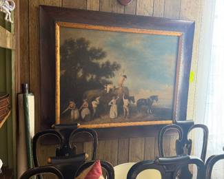 Beautiful Painting in gorgeous custom frame by Trevor James