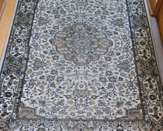 Persian Style Floral Area Rug