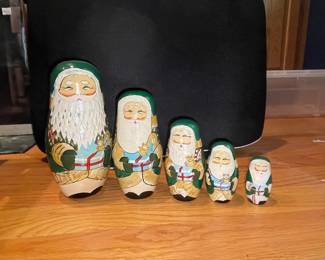 Santa Claus Matryoshka Dolls