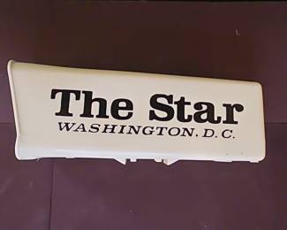 Vintage The Washington Star Newspaper Box