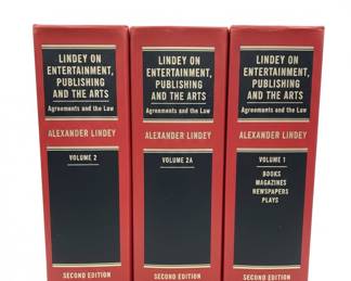 Lindey on Entertainment, Publishing and the Arts: Agreements and the Law