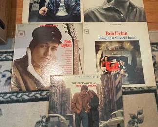 Bob Dylan Vinyl Record Collection