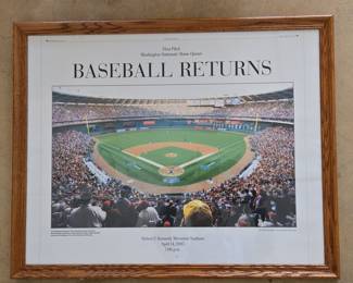 Washington Nationals Home Opener Newspaper Print
