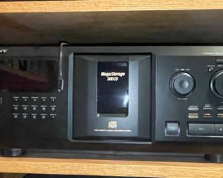 Sony Mega Storage 300 CD Compact Disc Player