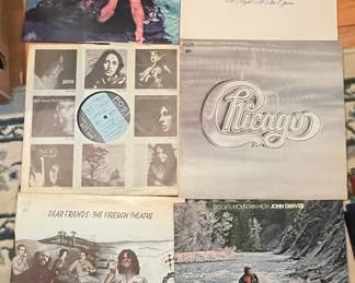 Chicago, Mamas & Papas, Queen, John Denver Vinyl Records