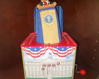 George W. Bush "Hail to the Chief" Presidential Jack-in-the-Box