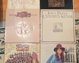John Prine, Carly Simon, Arlo Guthrie, Procol Harum Vtg Albums