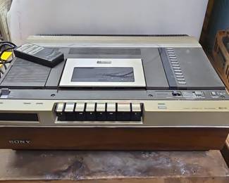 Sony Betamax VCR Vtg