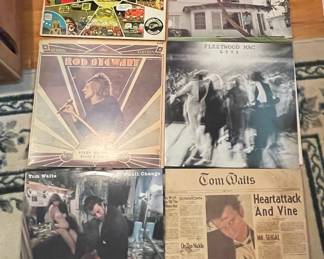 Vtg Vinyl: Big Brother and the Holding Company, Eric Clapton, Rod Stewart, Fleetwood Mac, and Tom Waits