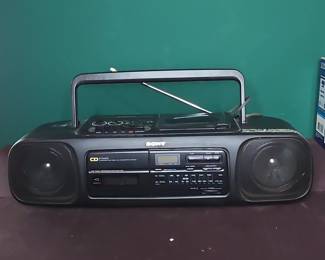 Sony Boombox Vtg