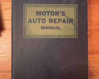 Motor's Auto Repair Manual, 20th Edition
