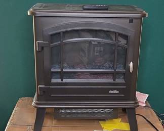 Duraflame Black Electric Fireplace Stove