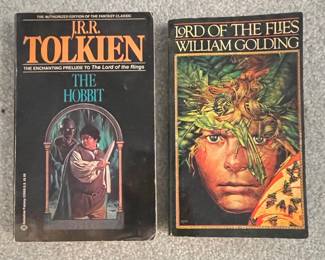 The Hobbit by J.R.R. Tolkien and Lord of the Flies by William Golding