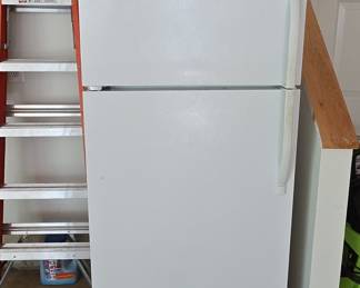 White Top-Freezer Refrigerator
