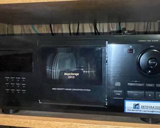 Sony Mega Storage 300 CD Compact Disc Player