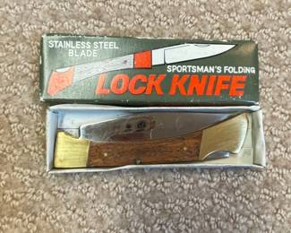 Sportsman's Folding Lock Knife