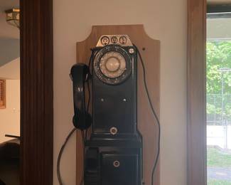 Western Electric 102 Wall Payphone
