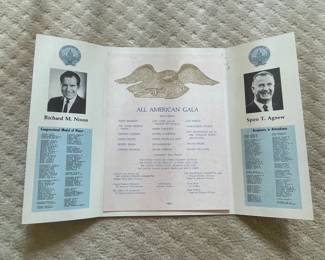 Richard Nixon Congressional Medal Gala Program