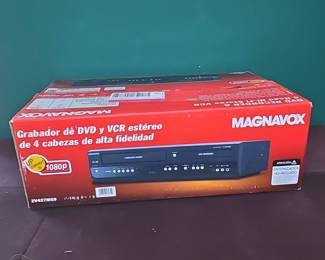 Magnavox DVD Recorder & VCR Combo