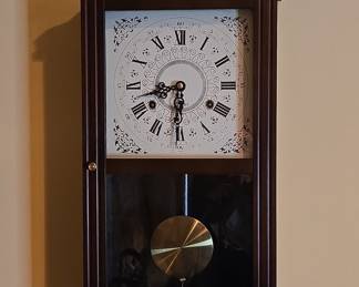 Highlands 31-Day Wall Clock with Pendulum