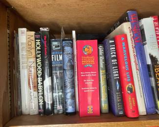 Collection of Film and Music History Books