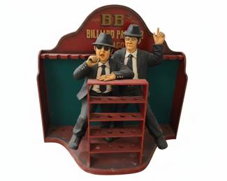 Blues Brothers "BB's Billiard Parlor Chicago" Cue and Accessory Display