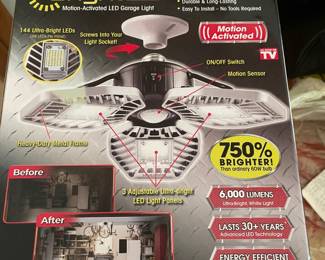 Beyond Bright ULTRA Motion-Activated LED Garage Light