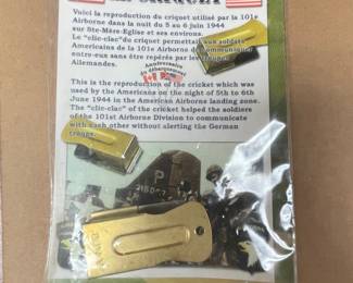 Reproduction WWII 101st Airborne "Cricket"