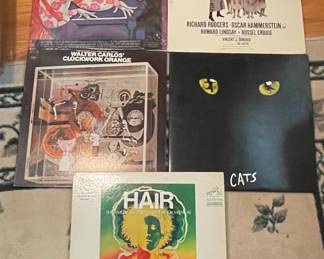 Various Musical Theatre, Soundtrack, and Country Vinyl Records