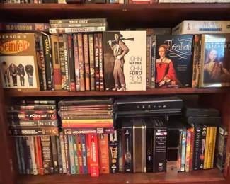 Television Series DVD Collection - Seinfeld, Curb Your Enthusiasm, King of the Hill, John Wayne Film Collection