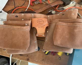 Nichols Heavy Split Cowhide Tool Belt