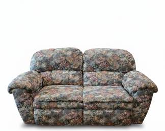 Floral Upholstered Loveseat Recliner by Harden