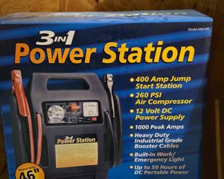 3-in-1 Power Station Jump Starter