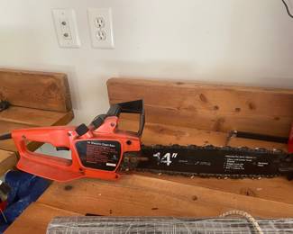 JCPenney 14" Electric Chain Saw