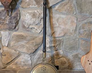 Antique Brass Bed Warmer