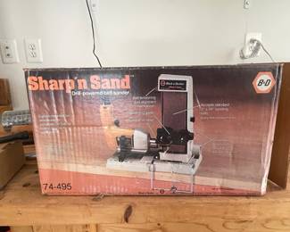 Black & Decker Sharp 'n Sand Drill-Powered Belt Sander