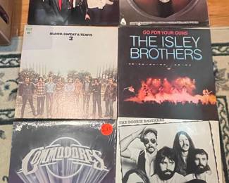 The Doobie Brothers, Commodores, Blood Sweat & Tears, Isley Brothers Vinyl