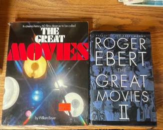 The Great Movies & The Great Movies II Books