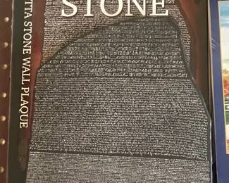Rosetta Stone Wall Plaque Replica